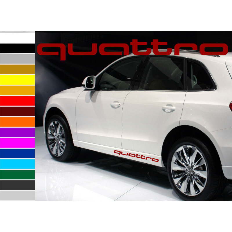 AUDI QUATTRO lipdukai (4#)
