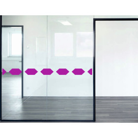 Lipdukas stiklo pertvarom bei durims žymėti (7#)