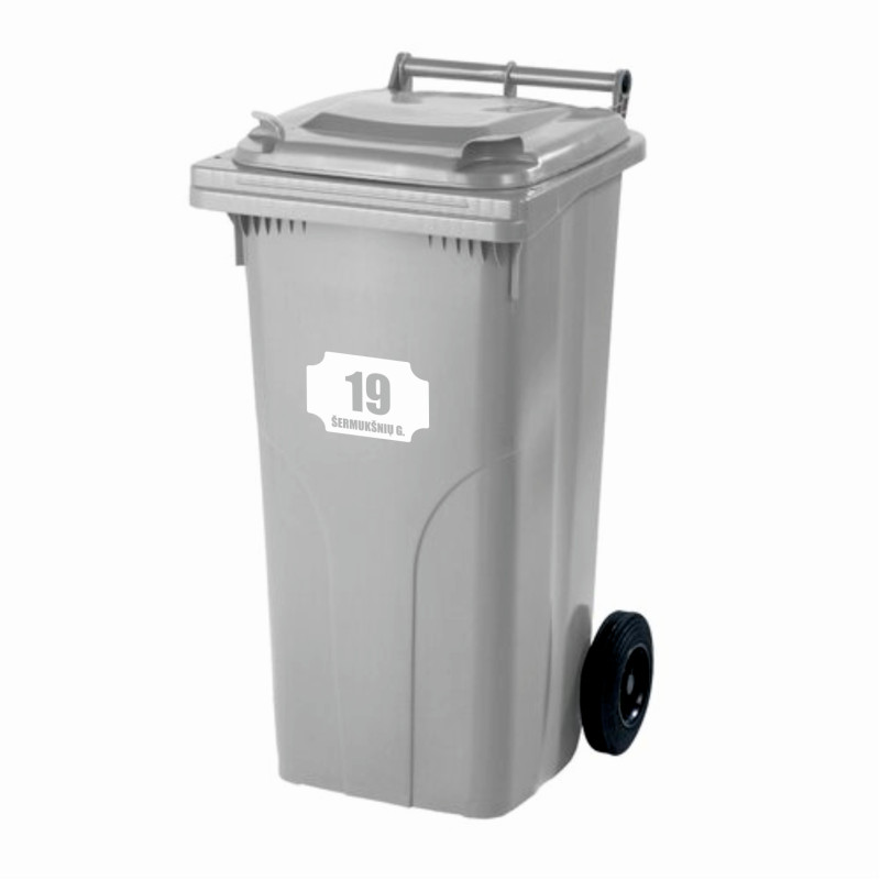 Lipdukas šiukšlių konteineriams  (8#)