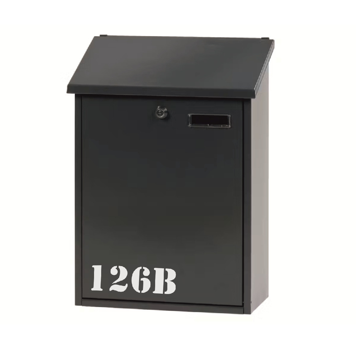 Lipdukas pašto dėžutei iki 4 simbolių (2#) Lipdukas pašto dėžutei iki 4 simbolių (2#)